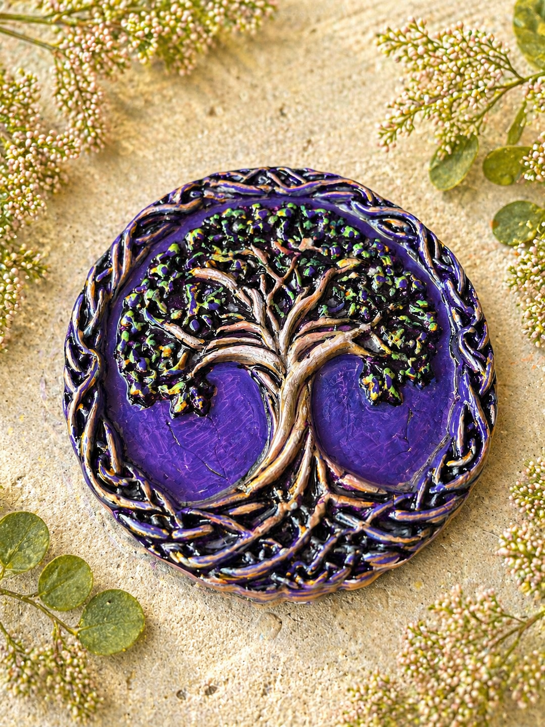 Celtic Knot - Tree Of Life Wall Plaque