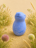 Large Blue Burrowmere Rabbit Woodland Ornament