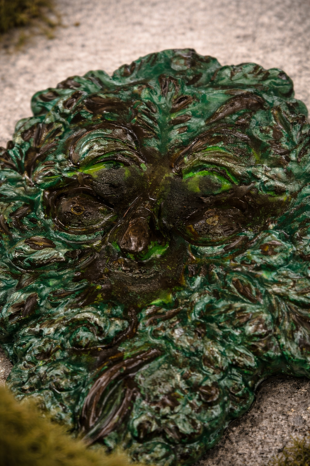 Faces of the Forest Collection - Mossmere Green Man Plaque
