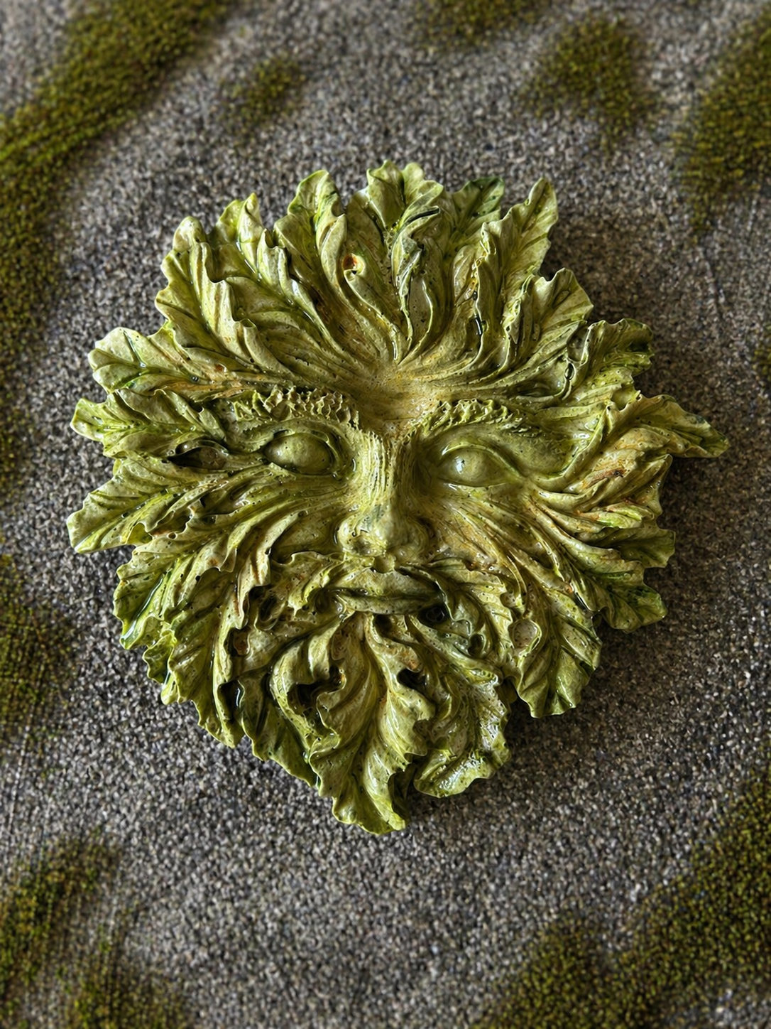Leafwhisper - Greenman Plaque