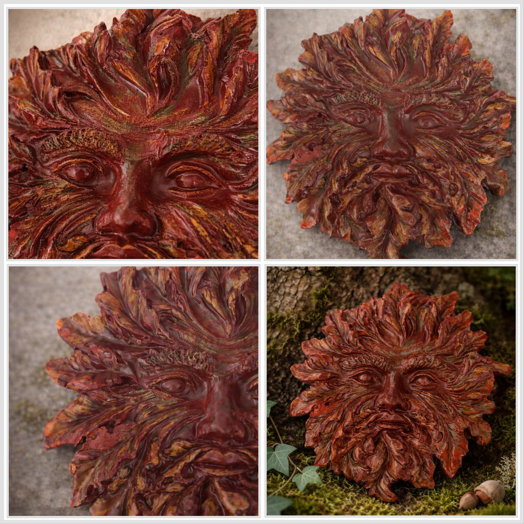 Leafwhisper - Green Man Plaque