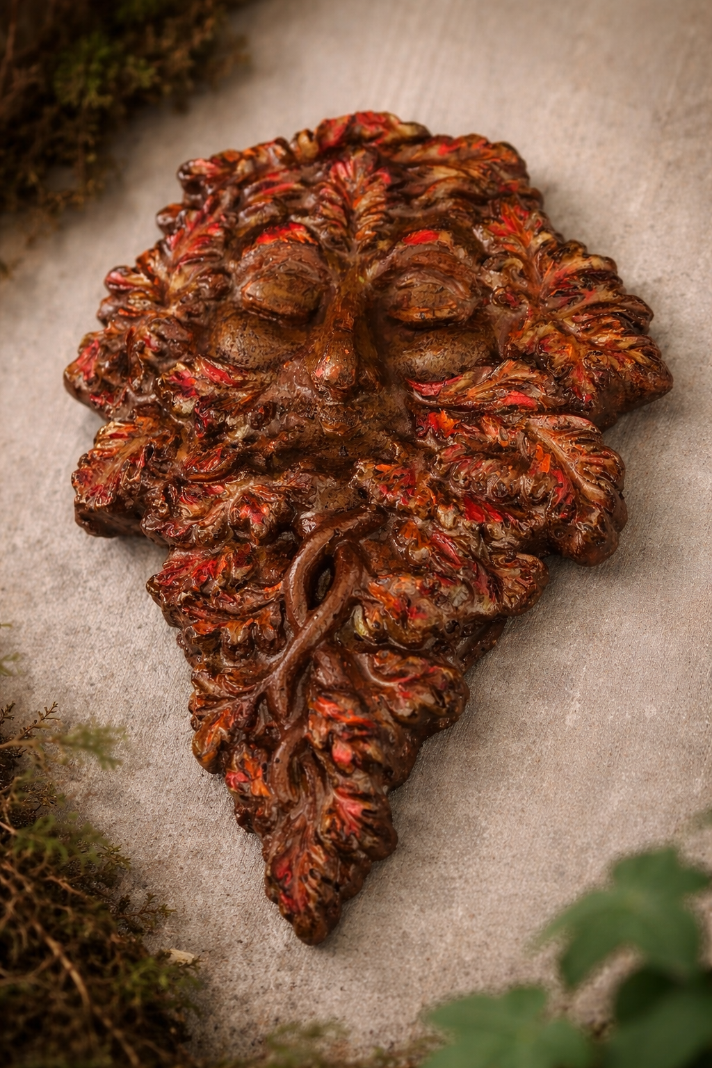 Mossmere - Green Man Plaque