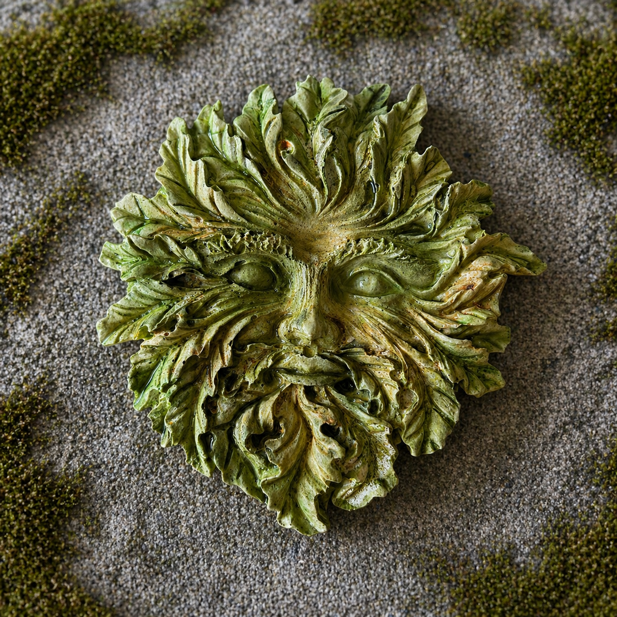 Leafwhisper - Greenman Plaque