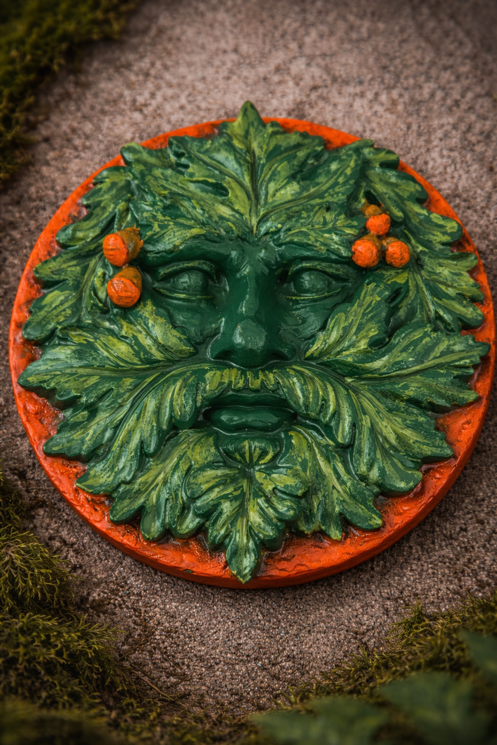 Summer - Bramblethorn Green Man Plaque