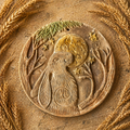 Moongazing Hare Wall Plaque - Nature Inspired
