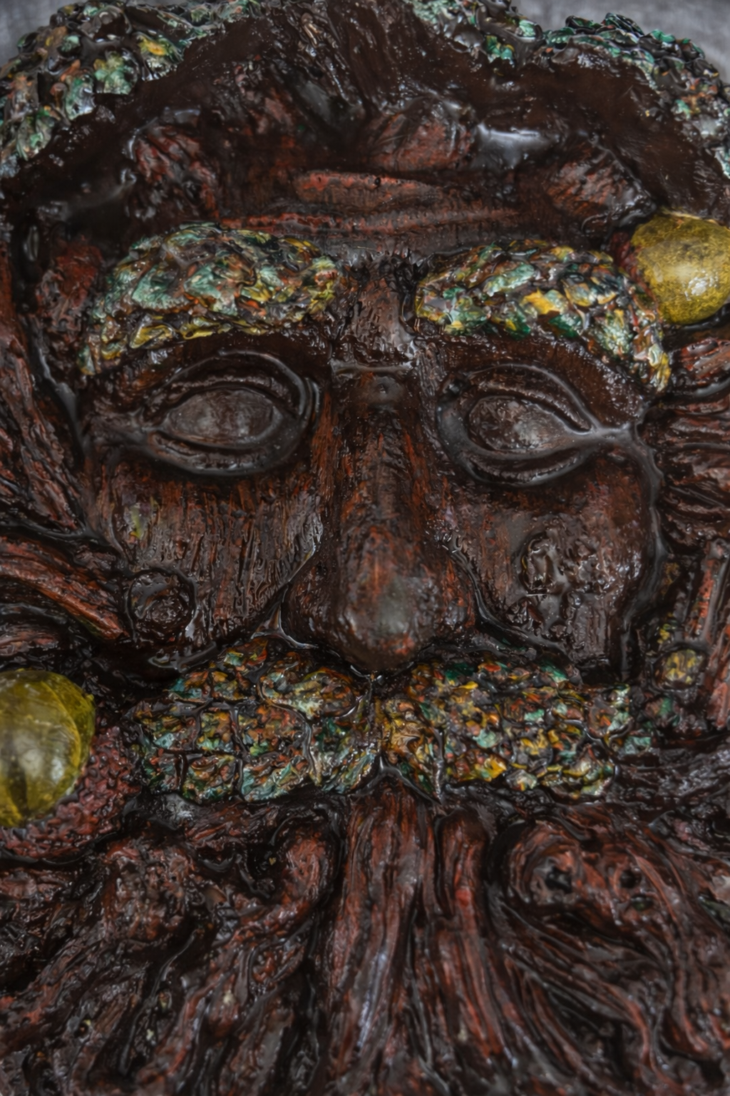 Traditional - Elderbark Green Man Plaque