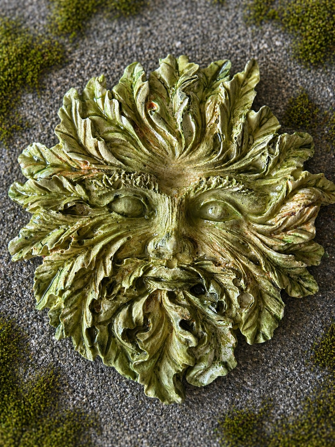 Leafwhisper - Greenman Plaque