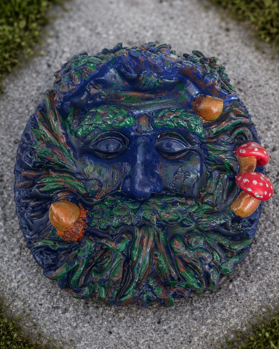 Elderbark - Green Man wall plaque