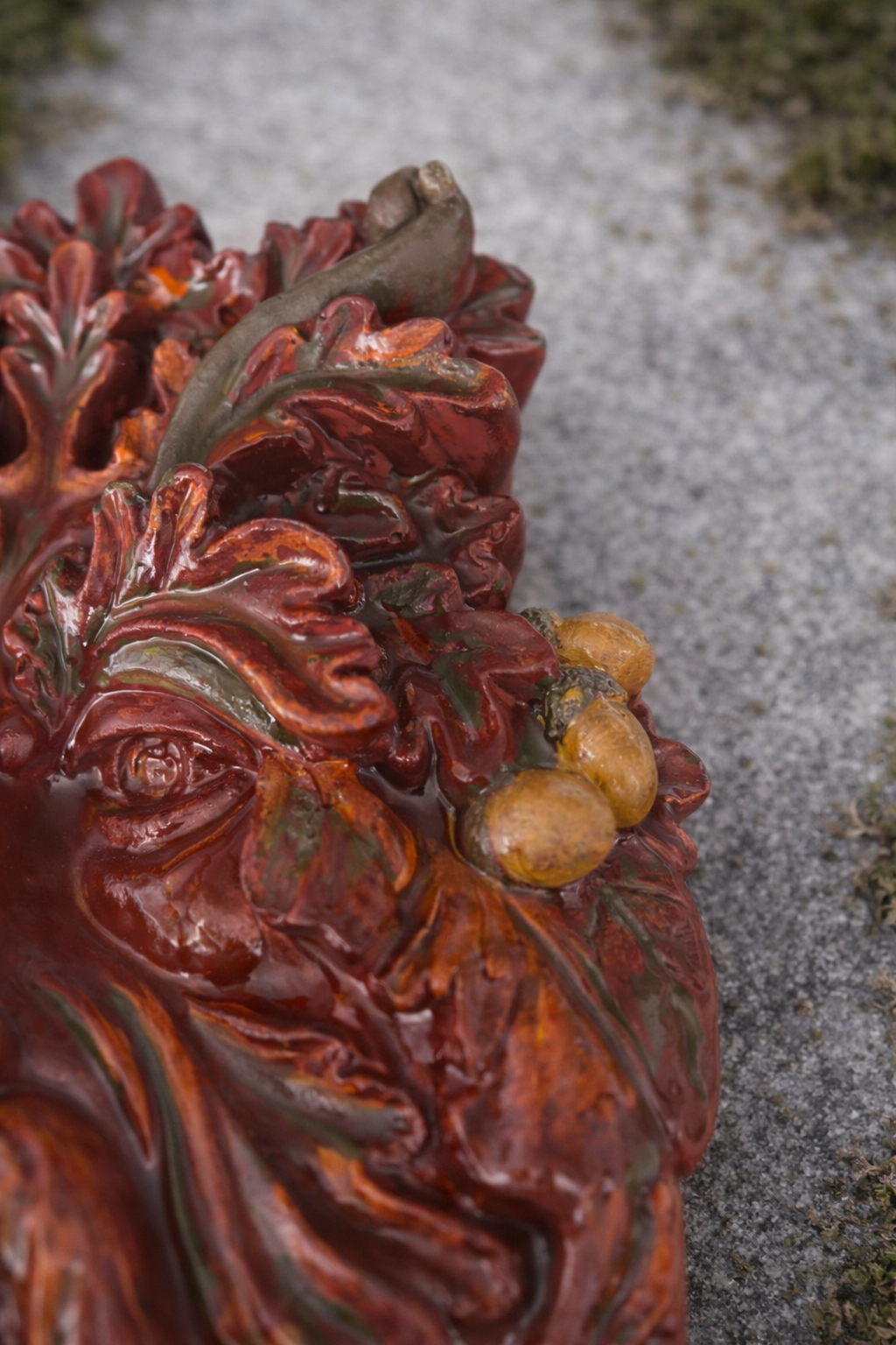 Autumnal - Thornoak Green Man Plaque