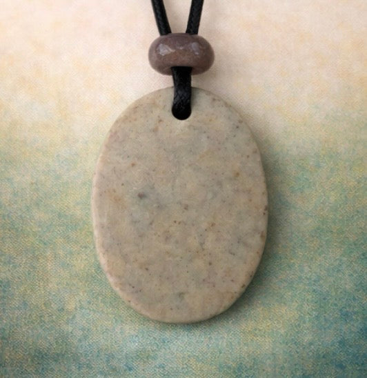 Handcrafted Nature Inspired Clay & Crystal Necklace